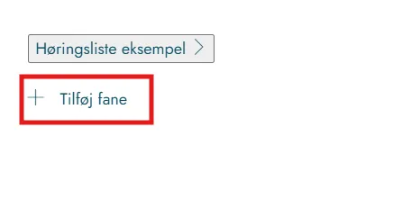 Opret fane