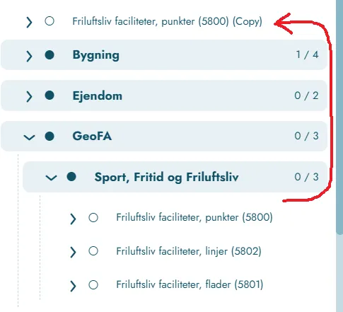 Flyt det kopierede lag